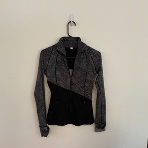 Define Jacket *Asym - Size 4 - Ice Grey/Black